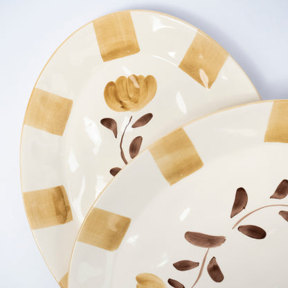 Caramelo Ceramic Serving Platter
