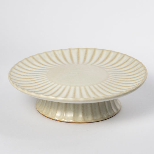 Aji Ceramic Pedestal Plate
