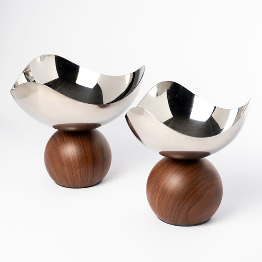 Suki Footed Serving Bowls