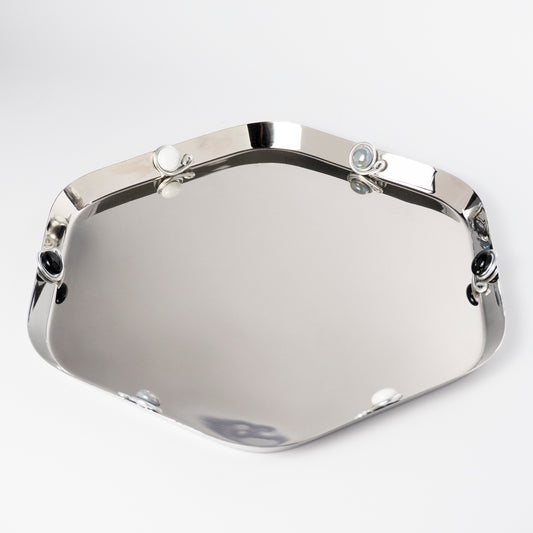 Denise Gemstone Serving Platter