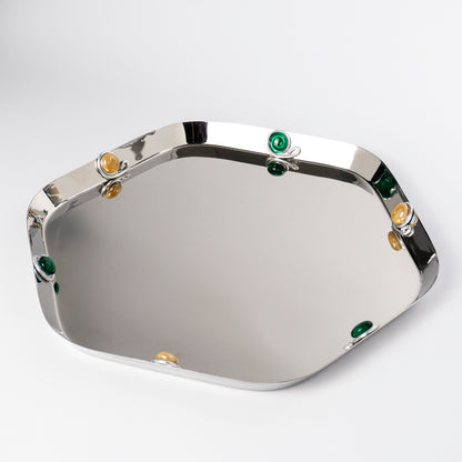 Denise Gemstone Serving Platter