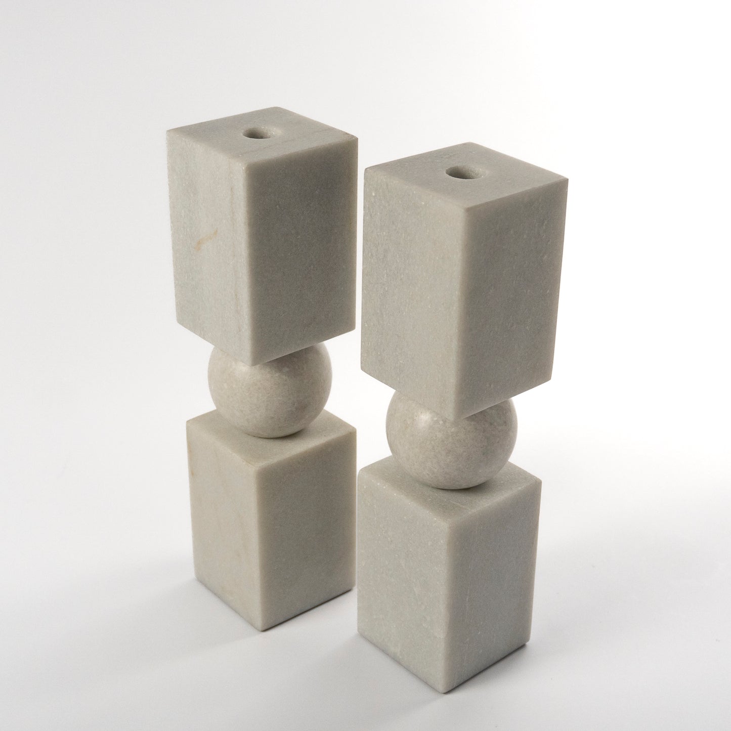 Dodo Marble Candlestick Holder Set