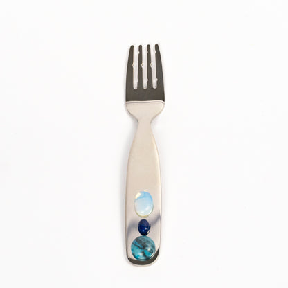 Inez Gem Petite Serving Utensils - Set of Two