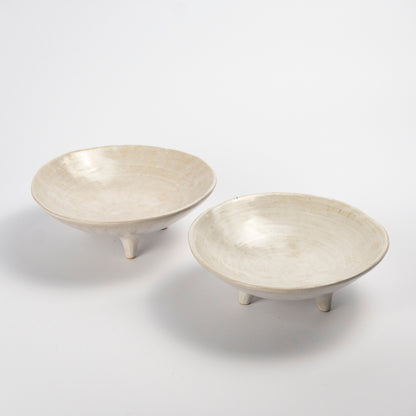 Elora Footed Serving Bowls - Set of Two