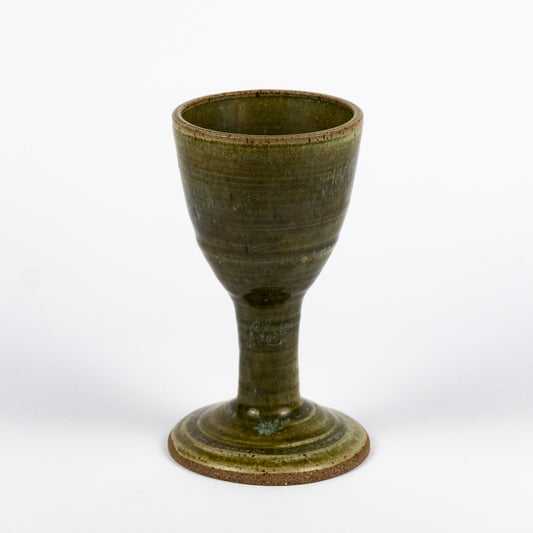 Oren Green Ceramic Kiddush Cup
