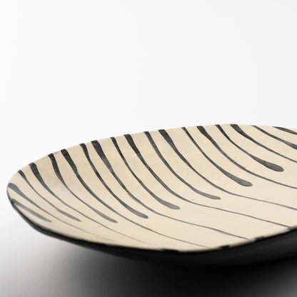 Zina Ceramic Serving Platter
