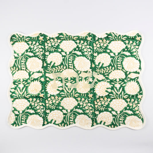 Gardenia Linen Challah Cover