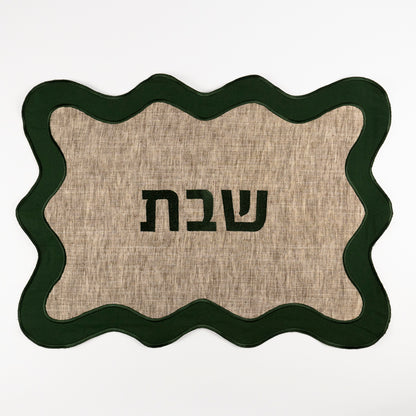 Wanda Oak Linen Challah Cover
