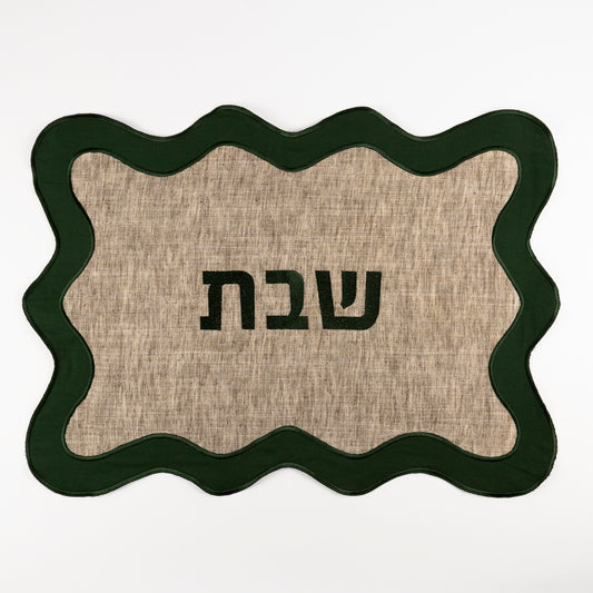 Wanda Oak Linen Challah Cover