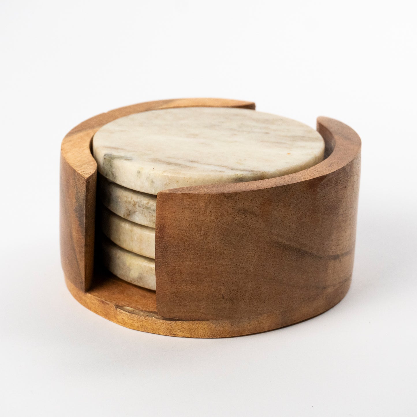 Lesli Marble Coaster Set