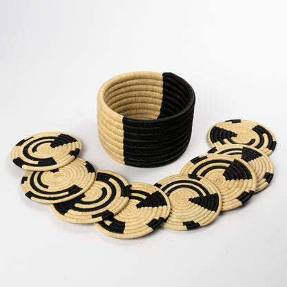 Orin Woven Coaster Set