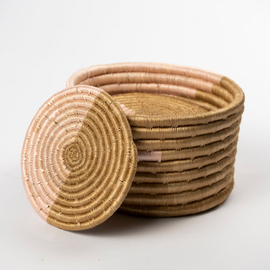 Ineza Woven Coaster Set
