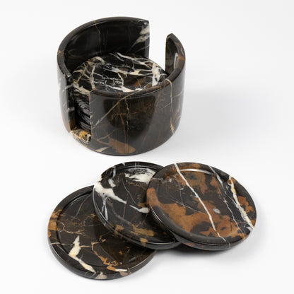 Bloga Marble Coaster Set