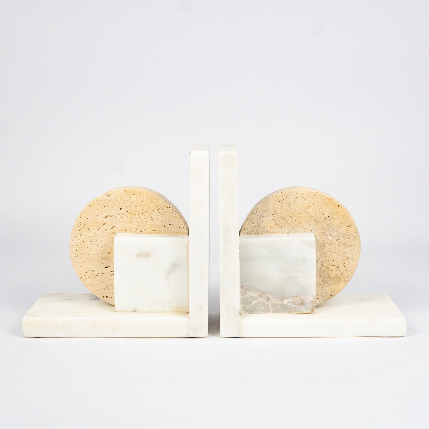 Mila Marble Bookends