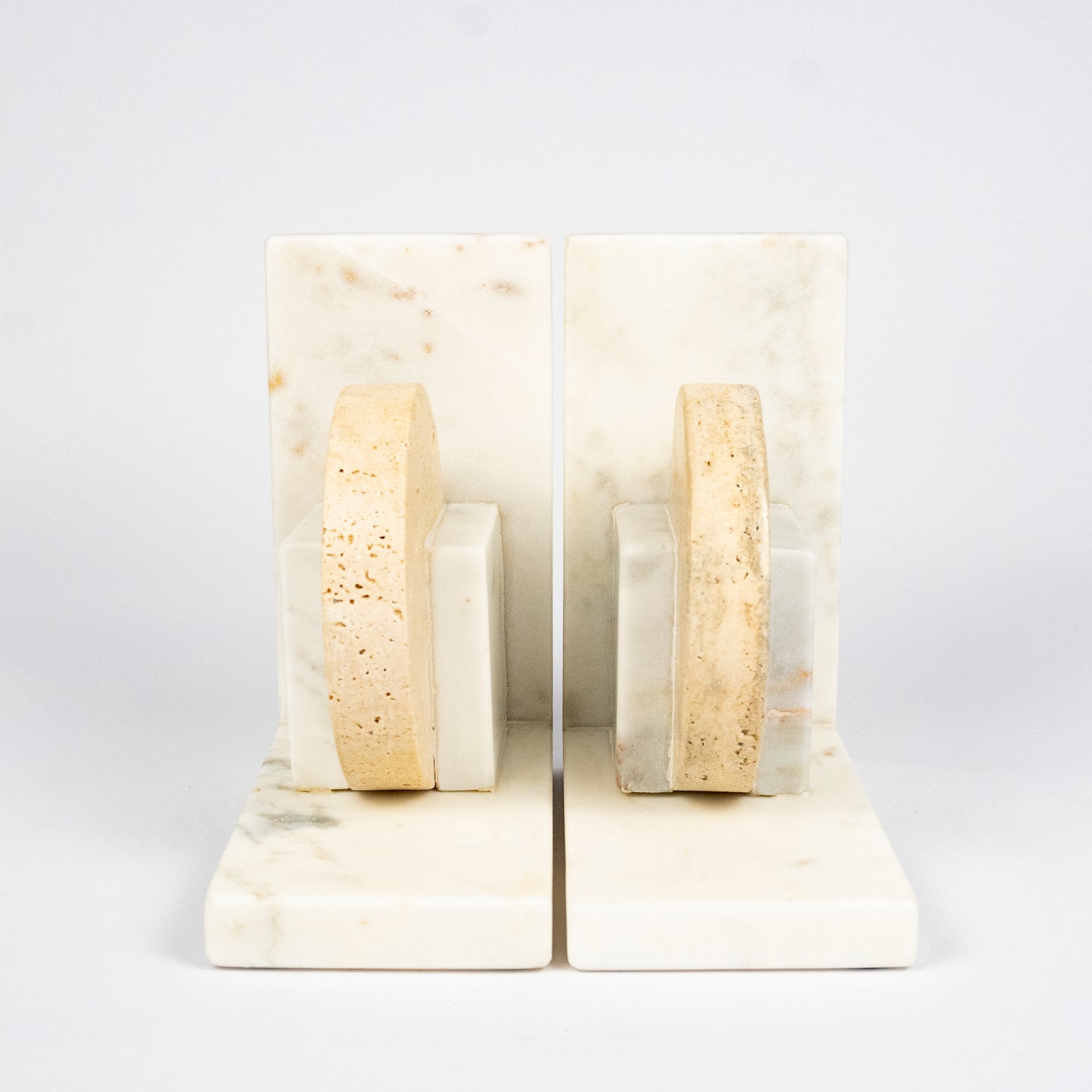 Mila Marble Bookends