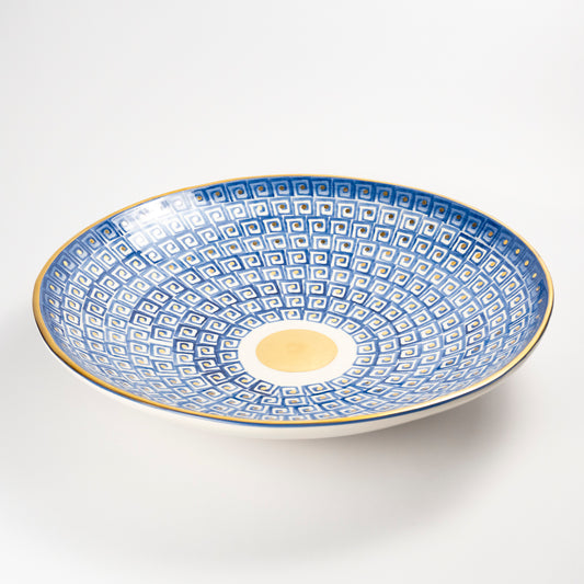 Noemi Maiolica Serving Bowl