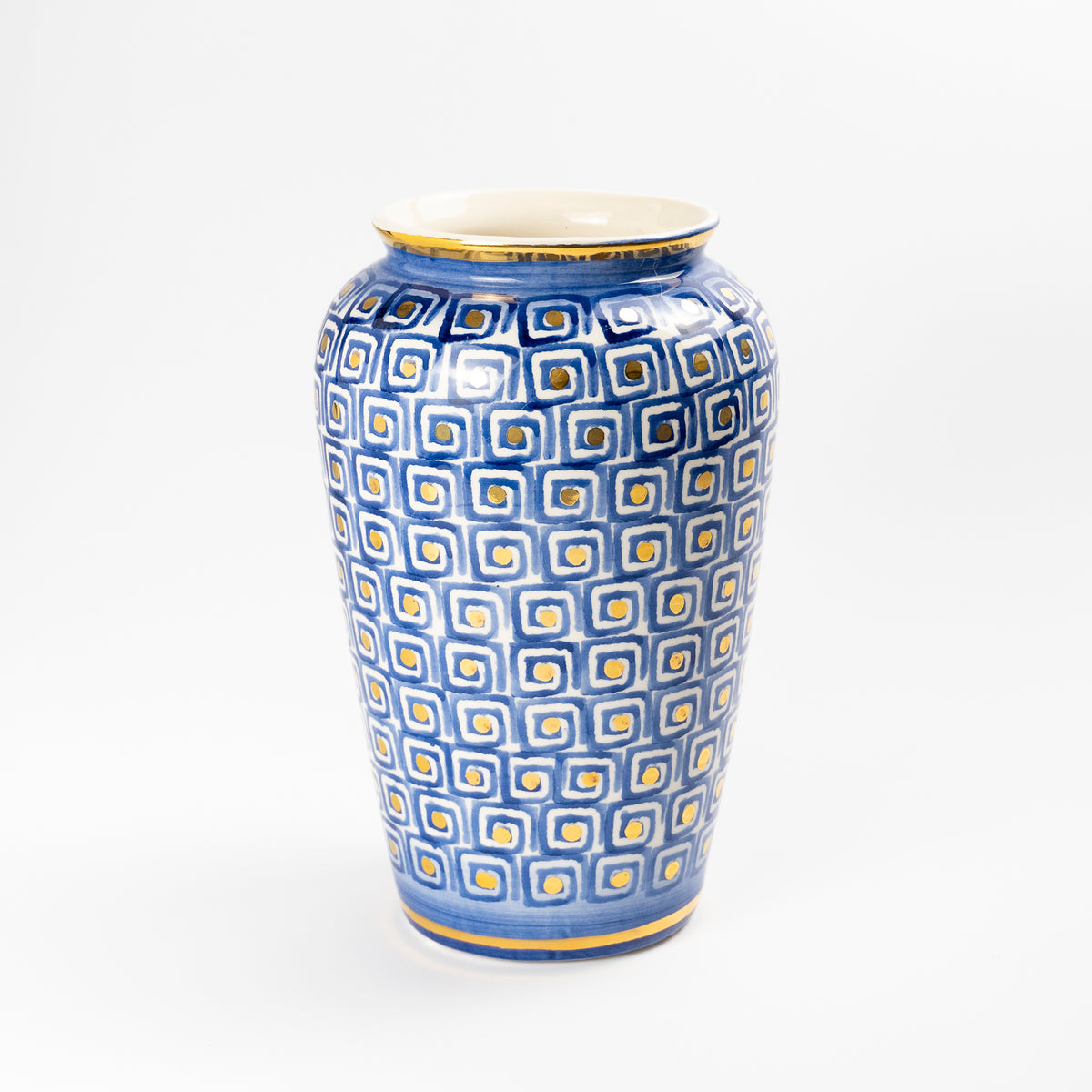 Lucio Maiolica Vase