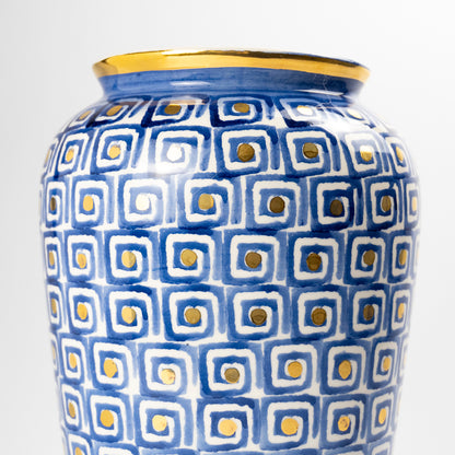 Lucio Maiolica Vase
