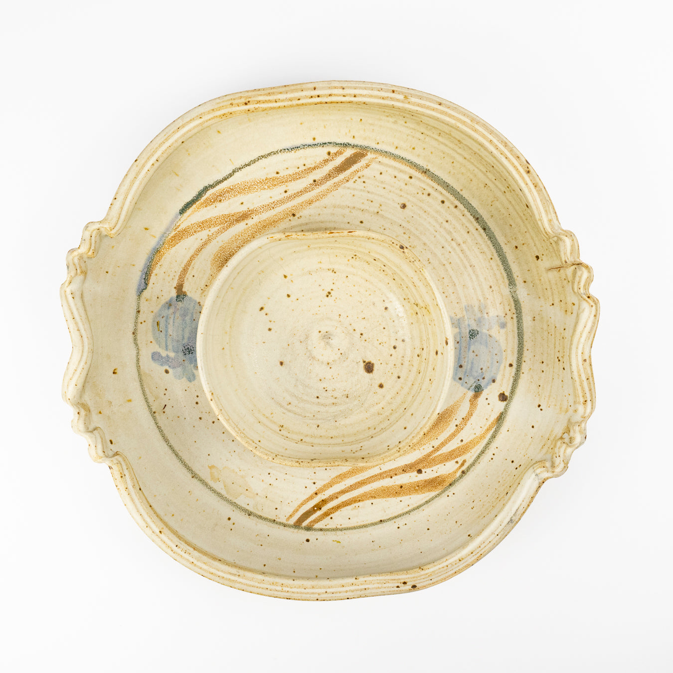 Manon Vintage Ceramic Sectioned Bowl