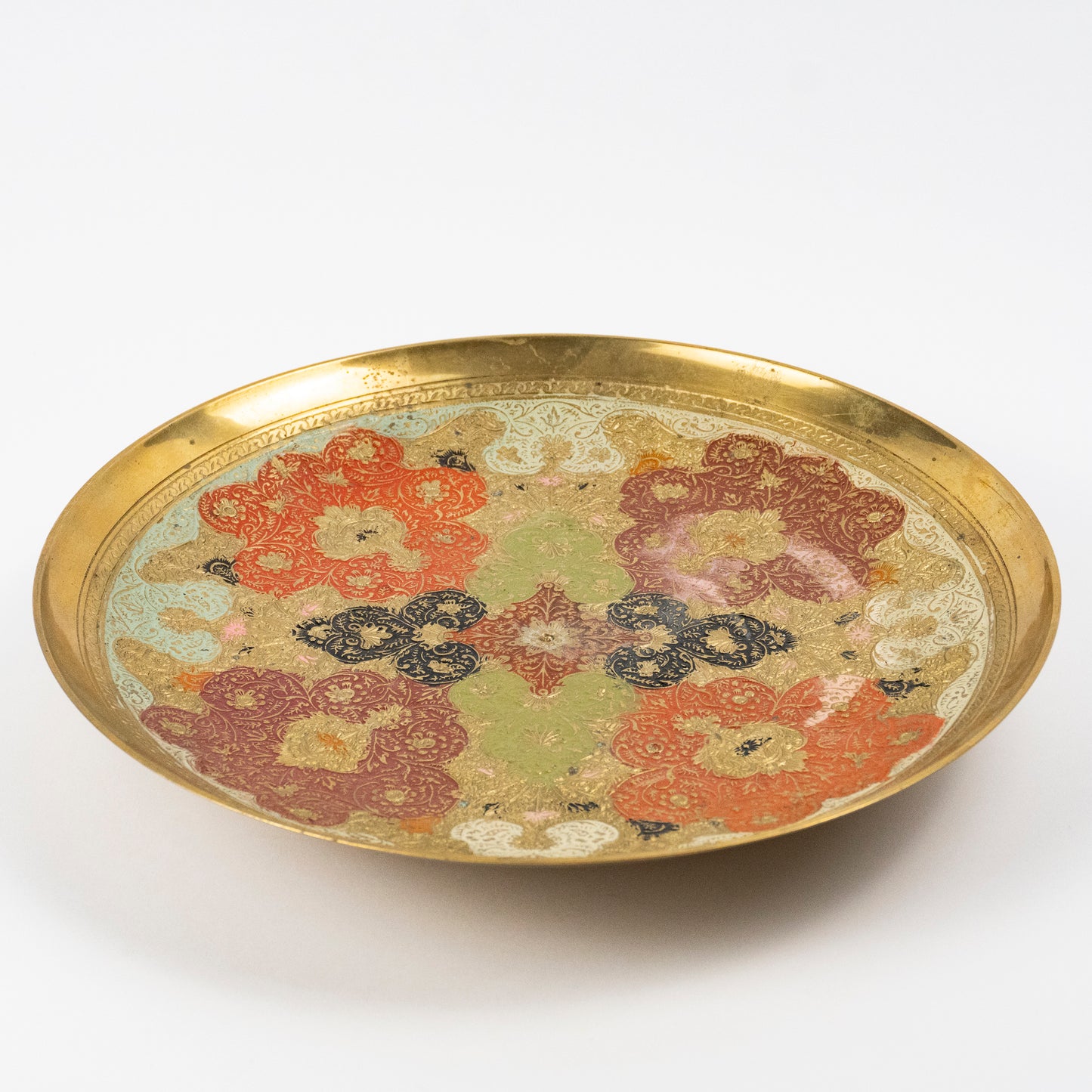 Addi Vintage Brass Mezze Platter