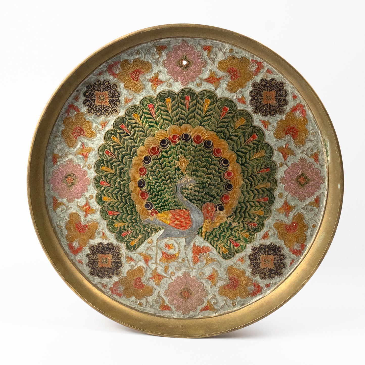 Didi Vintage Brass Mezze Platter