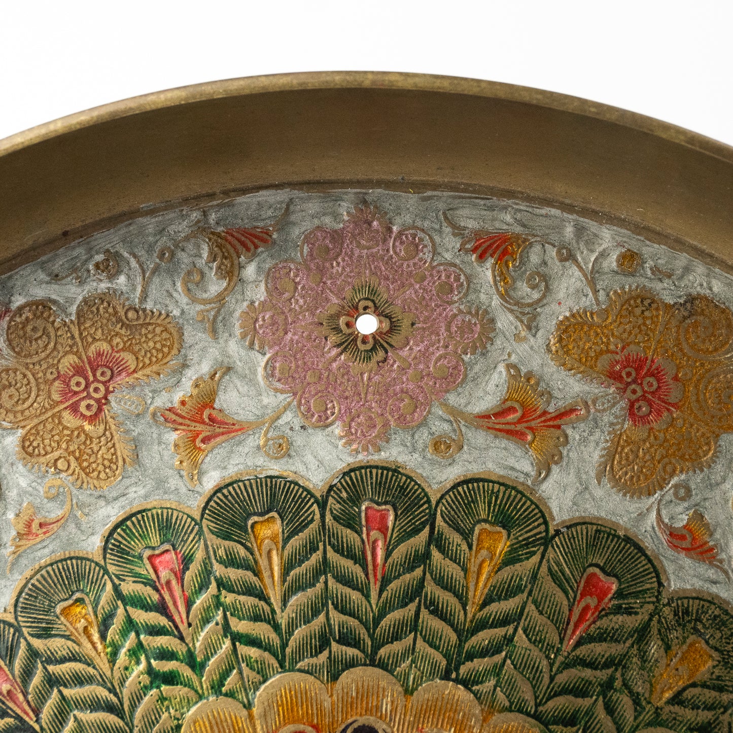 Didi Vintage Brass Mezze Platter
