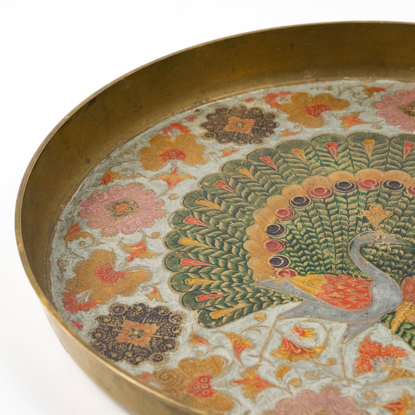 Didi Vintage Brass Mezze Platter