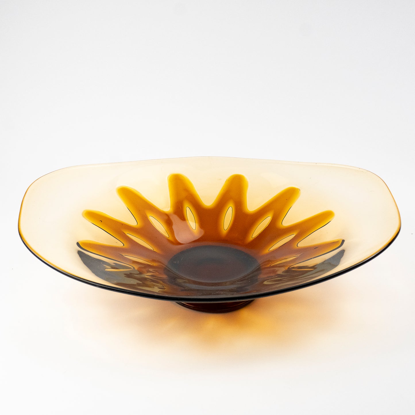 Elio Vintage Glass Platter