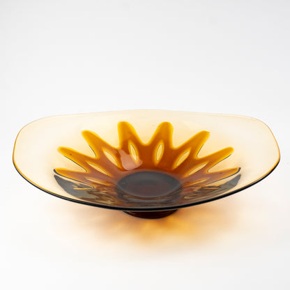 Elio Vintage Glass Platter