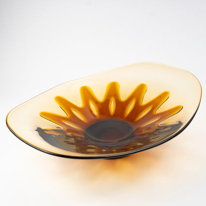 Elio Vintage Glass Platter