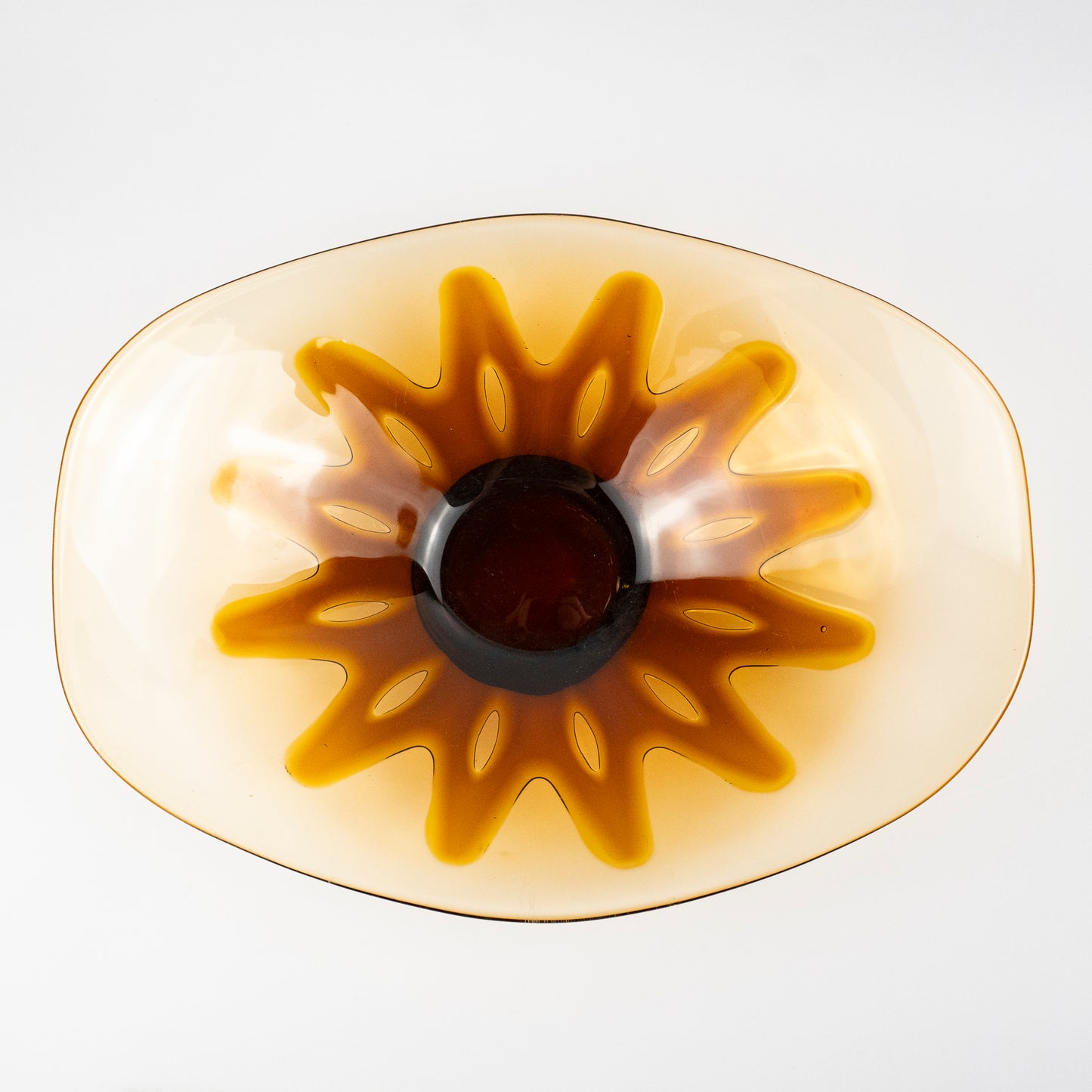 Elio Vintage Glass Platter
