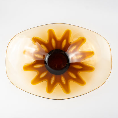 Elio Vintage Glass Platter