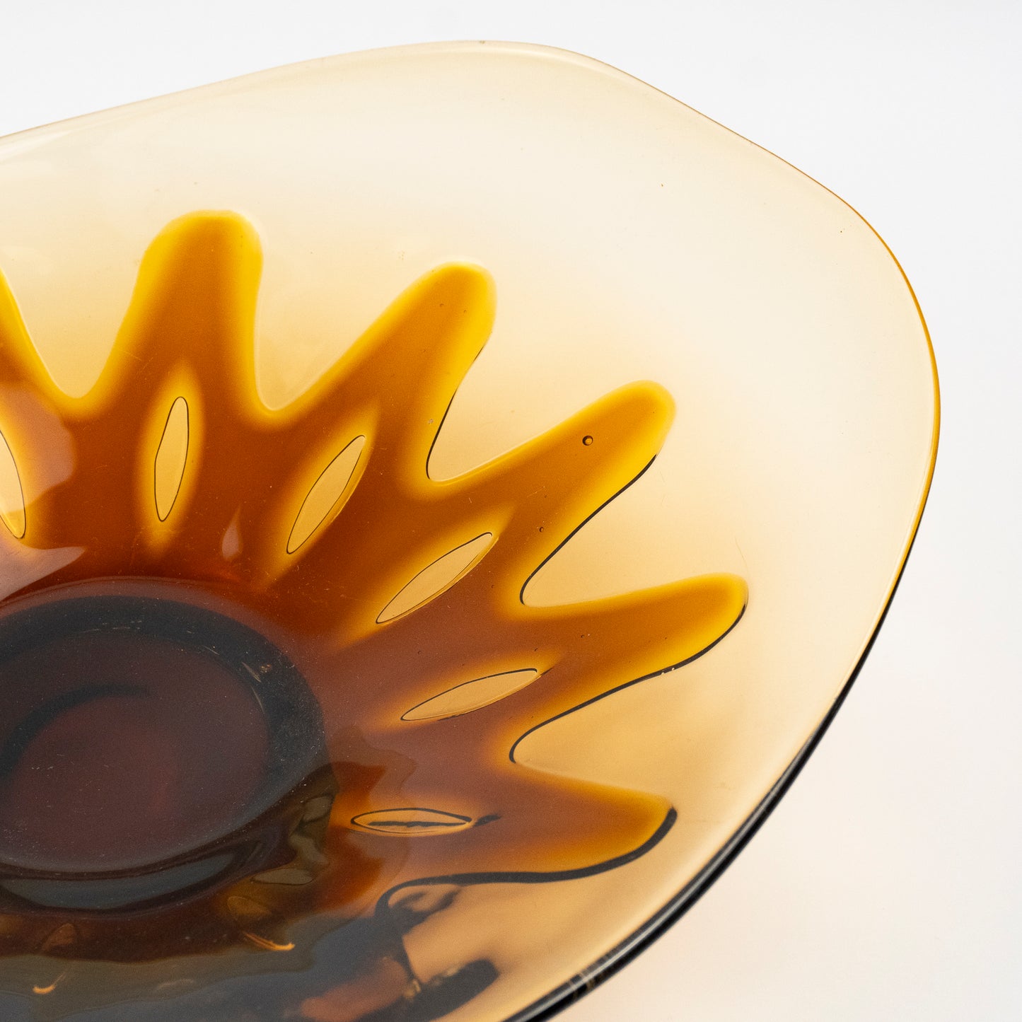 Elio Vintage Glass Platter