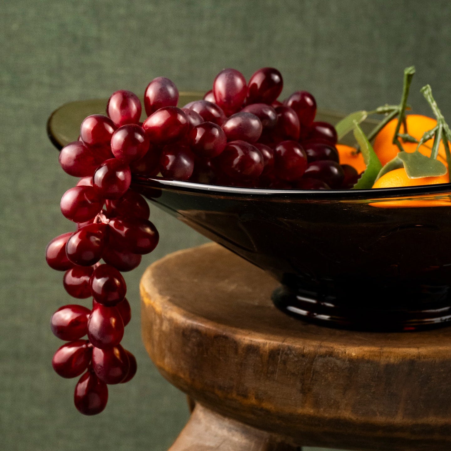 Elio Vintage Glass Platter