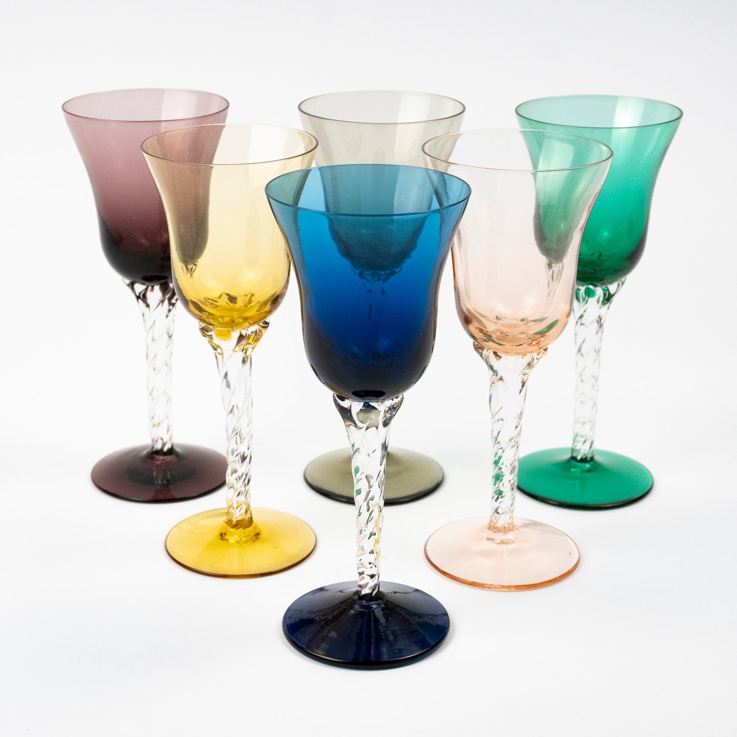 Selene Vintage Glasses - Set of Six