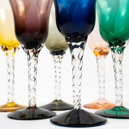 Selene Vintage Glasses - Set of Six