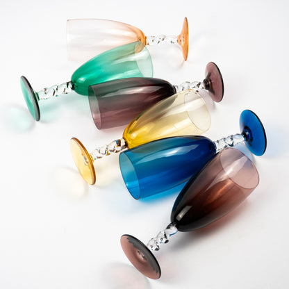 Setryn Vintage Glasses - Set of Six
