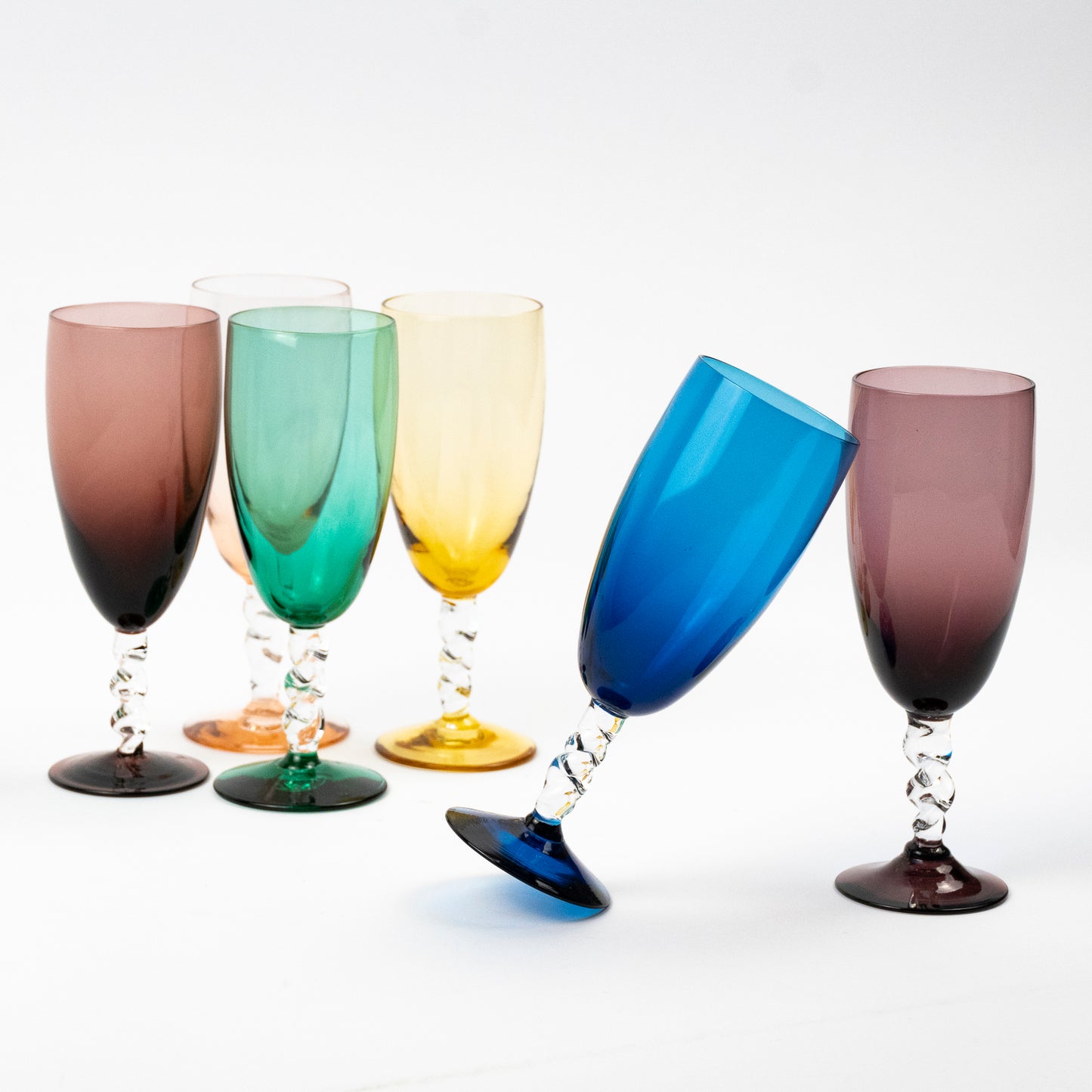 Setryn Vintage Glasses - Set of Six