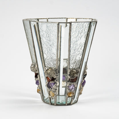 Lendo Vintage Glass Ice Bucket