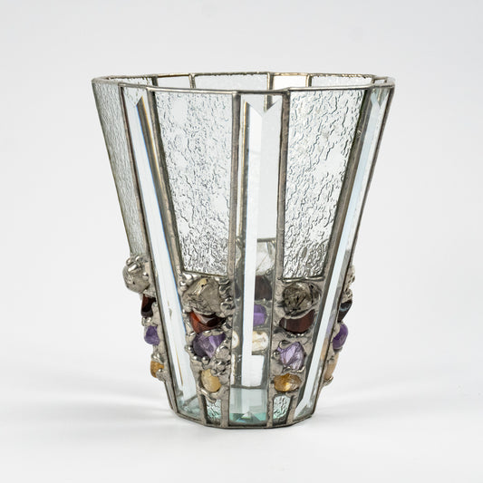 Lendo Vintage Glass Ice Bucket