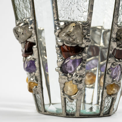 Lendo Vintage Glass Ice Bucket