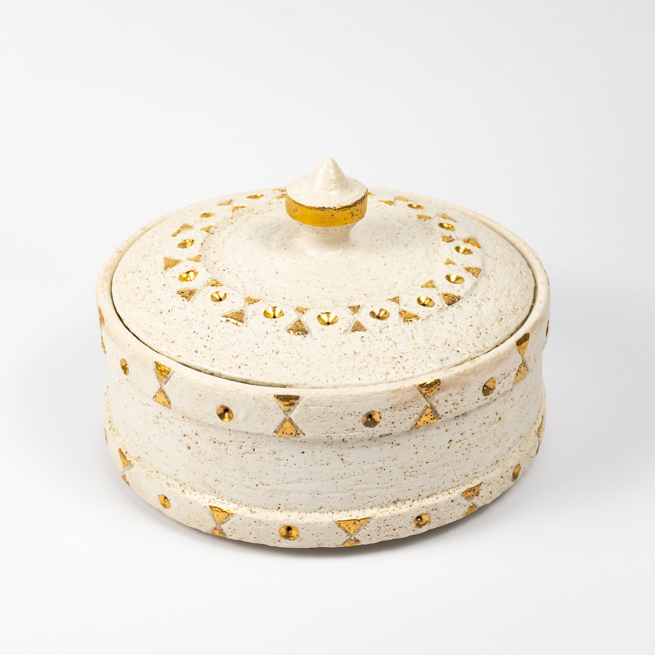 Delphine Vintage Ceramic Lidded Box