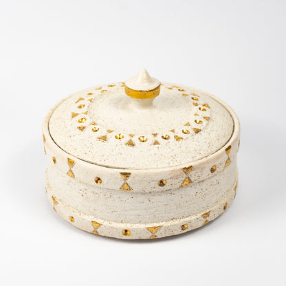 Delphine Vintage Ceramic Lidded Box