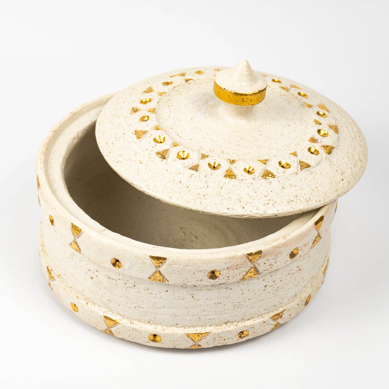 Delphine Vintage Ceramic Lidded Box