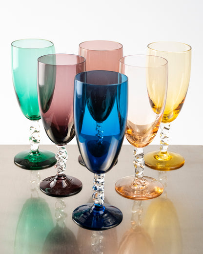 Setryn Vintage Glasses - Set of Six