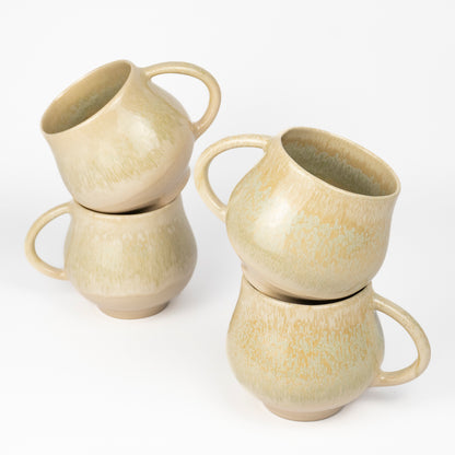 Sandra Ceramic Mug - Set of Four