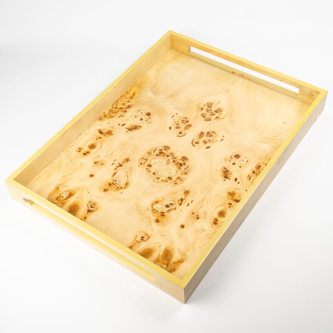 Cian Burl Wood Tray - Large