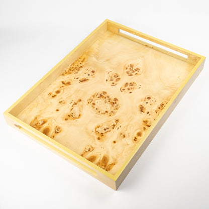Cian Burl Wood Tray - Large