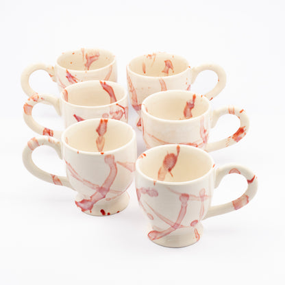 Juno Ceramic Mugs - Set of Six