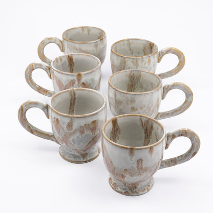 Juno Ceramic Mugs - Set of Six